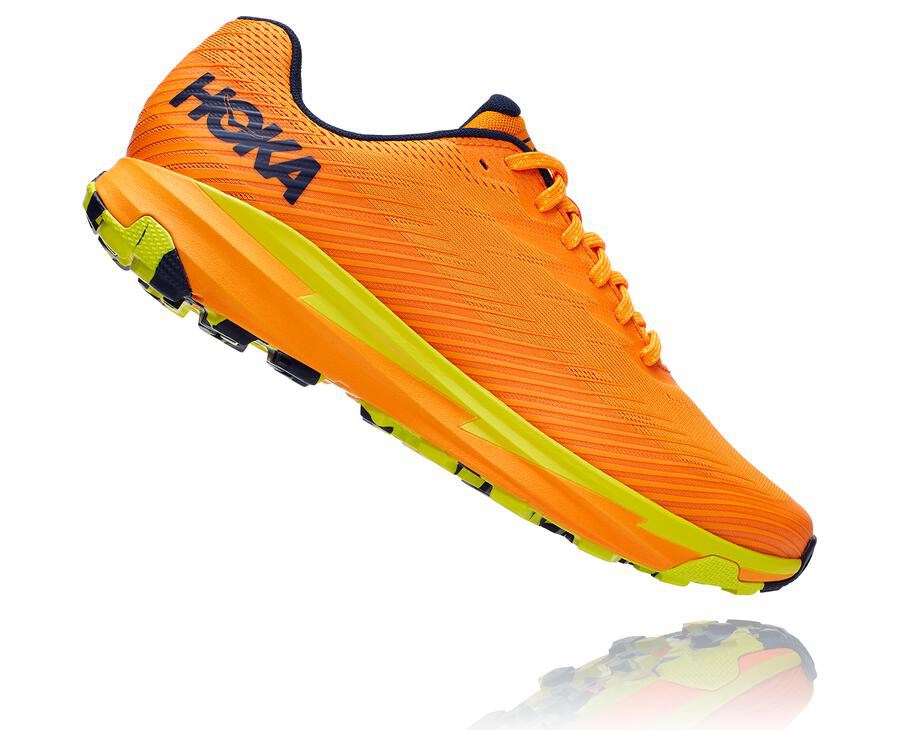 Trail Shoes Mens - Hoka One One Torrent 2 - Orange - AOCHLVE-51